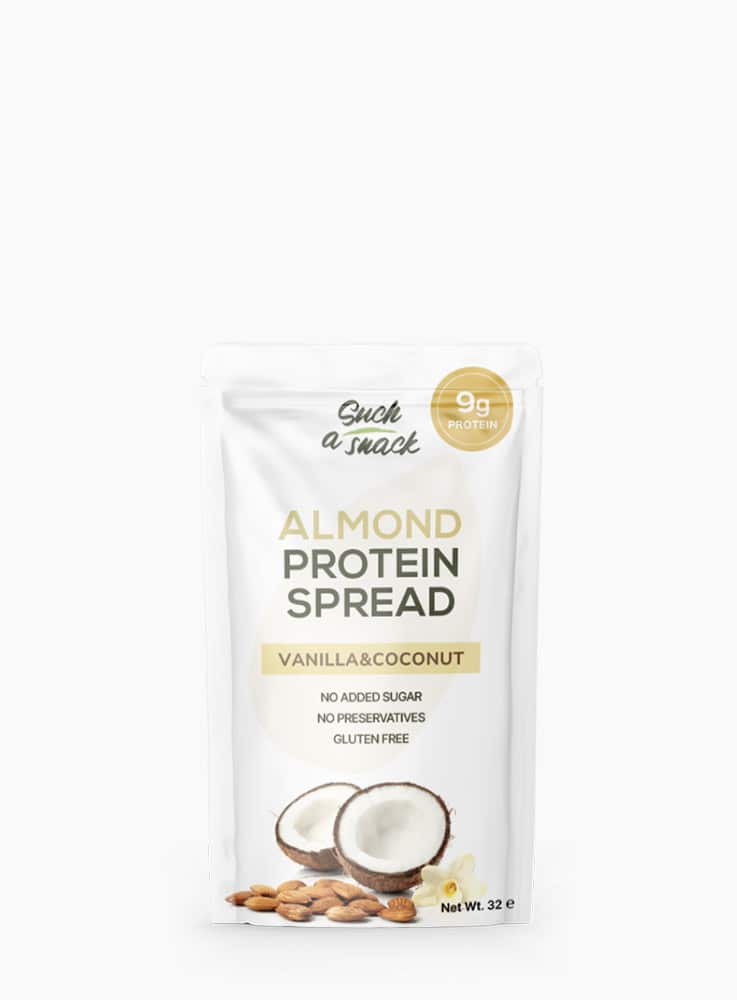 Almond-Protein-Spread-Vanilla-Coconut Almond Protein Spread - Vanilla & Coconut